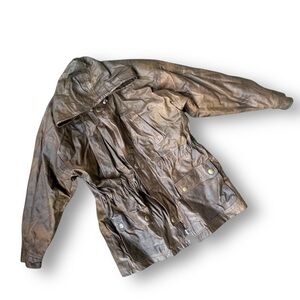 Vintage Woman’s Brown Leather Jacket